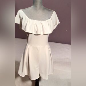 Fashion Nova white romper